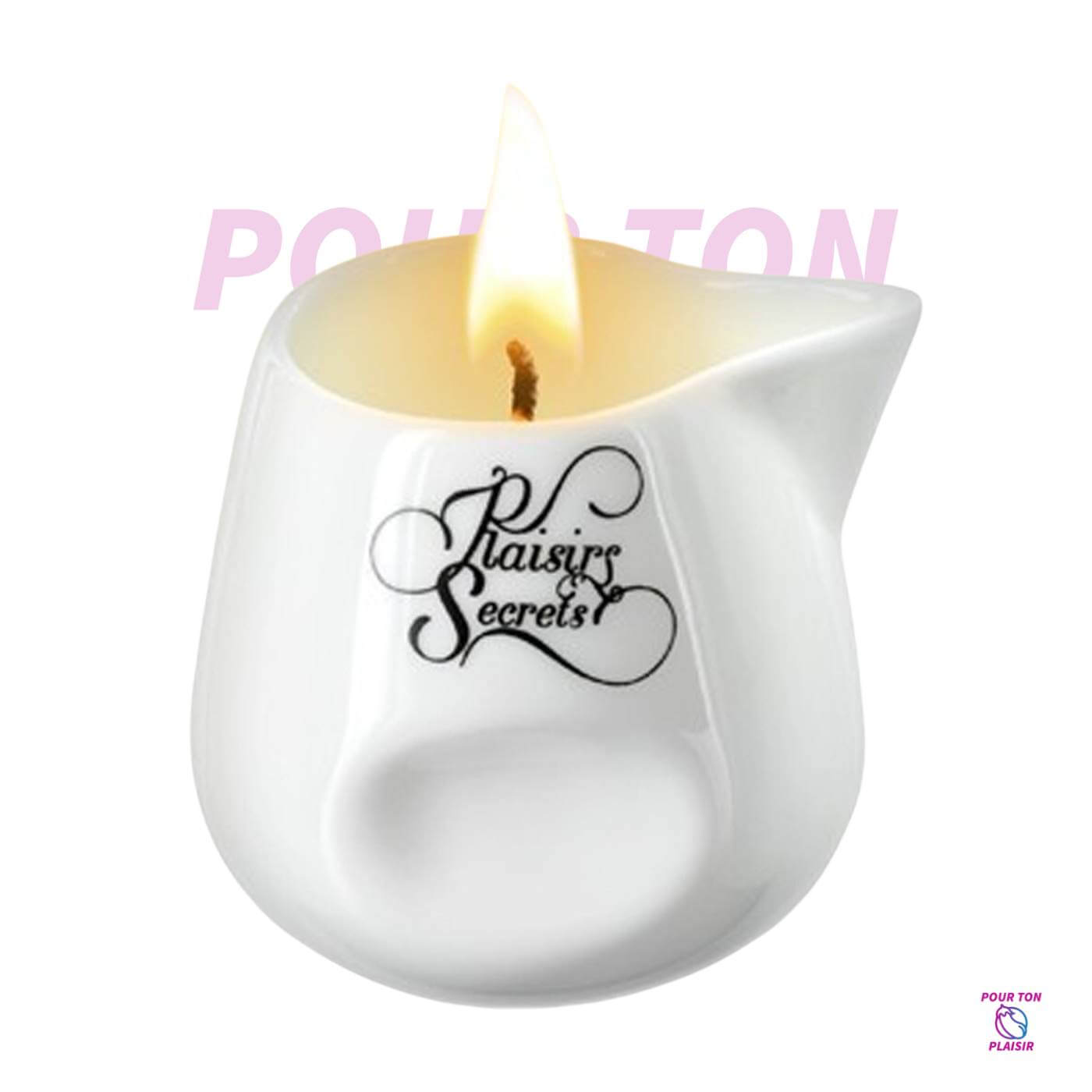 Bougie de massage plaisirs secrets